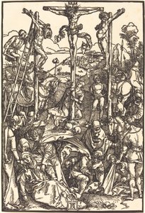 Golgata med de tre kors af Albrecht Dürer