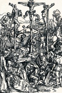 Golgata med de tre kors, 1504 1906 af Albrecht Dürer