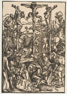 Golgata med de tre kors, ca. 1503. af Albrecht Dürer