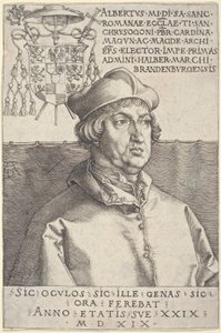 Kardinal Albrecht af Brandenburg ("lille kardinal") af Albrecht Dürer