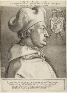Kardinal Albrecht af Brandenburg af Albrecht Dürer