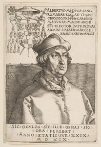 Kardinal Albrecht af Brandenburg, 1519. af Albrecht Dürer