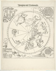 Himmelkort over den sydlige himmel (Imagines coeli meridionalis) af Albrecht Dürer