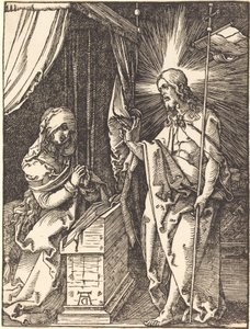 Kristus viser sig for sin mor af Albrecht Dürer