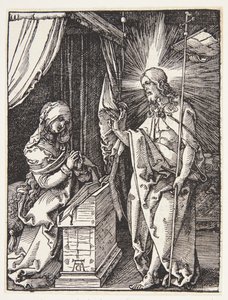 Kristus viser sig for sin moder af Albrecht Dürer
