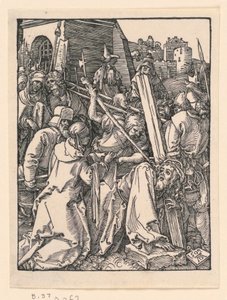 Kristus bærer korset, fra The Little Passion Series af Albrecht Dürer