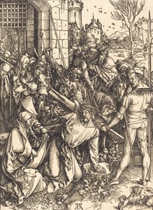 Kristus bærer korset, ca. 14981499. af Albrecht Dürer