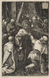 Kristus bærer korset, fra «Passionen» af Albrecht Dürer