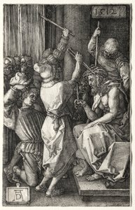 Kristus kronet med torne, 1512. af Albrecht Dürer