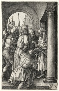 Kristus taget foran Pilatus, 1512. af Albrecht Dürer