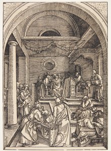 Kristus blandt lægerne af Albrecht Dürer