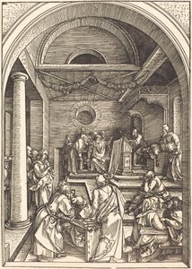 Kristus blandt lægerne af Albrecht Dürer