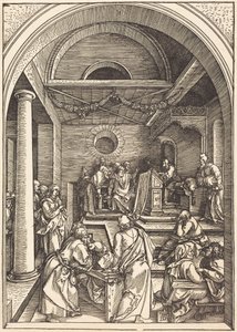 Kristus blandt de skriftkloge af Albrecht Dürer
