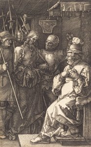 Kristus før Kajfas, 1512. af Albrecht Dürer