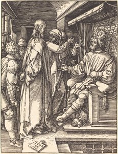Kristus før Herodes af Albrecht Dürer