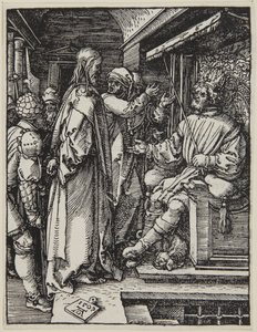 Kristus foran Herodes af Albrecht Dürer