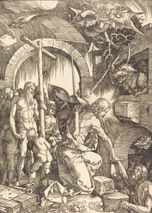 Kristus i Limbo, 1510. af Albrecht Dürer