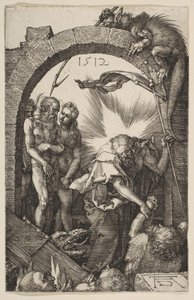 Kristus i limbo, fra The Passion, 1512. af Albrecht Dürer