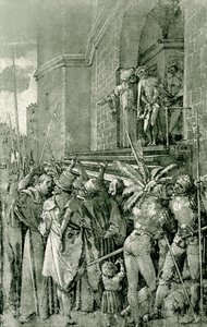 Kristus bliver vist for folket af Albrecht Dürer