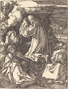 Kristus på Oliebjerget af Albrecht Dürer