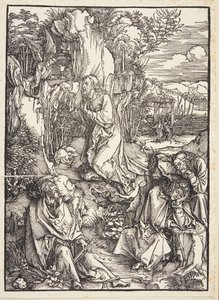 Kristus på olivenbjerget af Albrecht Dürer