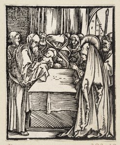 Kristi fremstilling i templet (43 religiøse temaer) af Albrecht Dürer