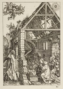 Kristi fødsel (Marias liv) af Albrecht Dürer
