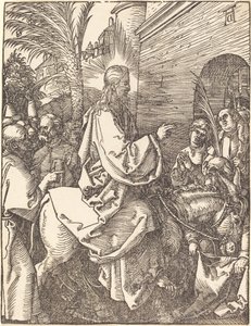 Kristi indtog i Jerusalem af Albrecht Dürer