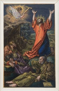 Kristus på Oliebjerget af Albrecht Dürer