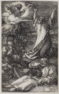 Kristus på Oliebjerget af Albrecht Dürer