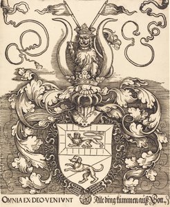 Lorenz Staibers våbenskjold, sandsynligvis 15201521. af Albrecht Dürer