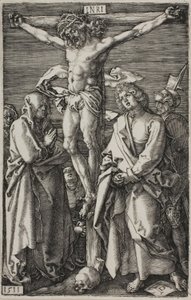 Korsfæstelse, fra Den indgraverede lidenskab af Albrecht Dürer