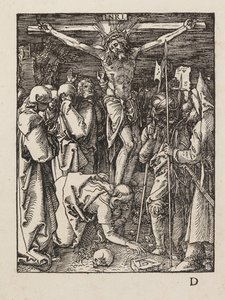 Korsfæstelse, fra serien Den lille lidenskab, ca 1509-1511. af Albrecht Dürer