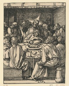 Den sidste nadver (Den lille passionshistorie) af Albrecht Dürer