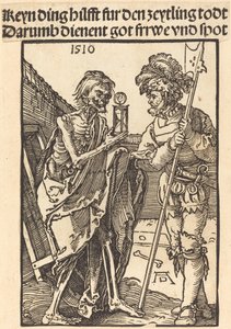 Døden og Lansquenet af Albrecht Dürer