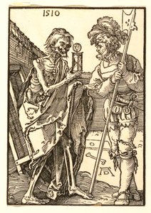 Døden og Lansquenet af Albrecht Dürer