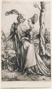 Døden og de elskende af Albrecht Dürer
