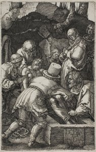 Deposition, fra The Engraved Passion af Albrecht Dürer
