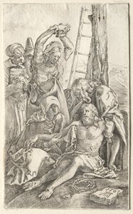 Nedstigning fra korset af Albrecht Dürer