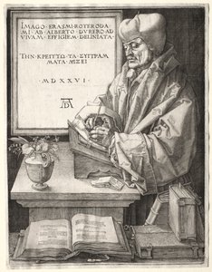 Desiderius Erasmus af Rotterdam, 1526. af Albrecht Dürer
