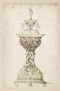 Design til en bordfontæne, 1509 af Albrecht Dürer