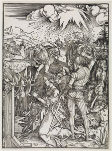 Halshugningen af Sankt Katharina af Albrecht Dürer