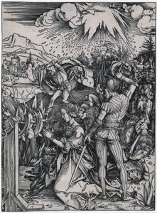 Den hellige Katarinas martyrium af Albrecht Dürer
