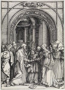 Jomfru Marias forlovelse af Albrecht Dürer