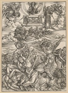 De fire hævnengle (Apokalypsen) af Albrecht Dürer