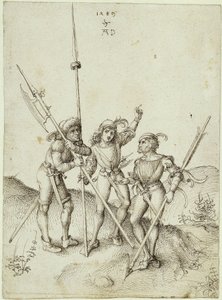 Tre landsknægte