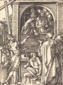Ecce Homo, sandsynligvis ca. 15091510. af Albrecht Dürer