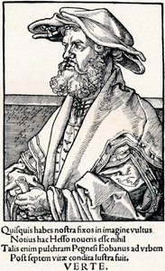 Eobanus Hessen, 1527 1906 af Albrecht Dürer