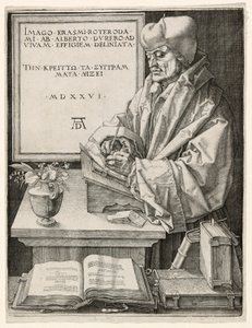 Erasmus af Rotterdam af Albrecht Dürer