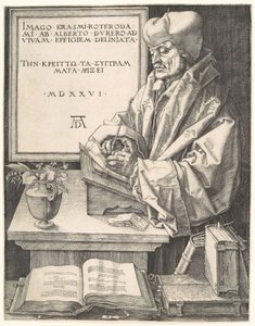 Erasmus af Rotterdam af Albrecht Dürer
